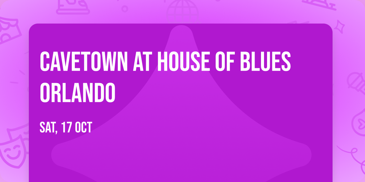 Cavetown at House of Blues Orlando