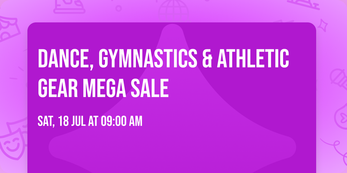 Dance, Gymnastics & Athletic Gear Mega Sale