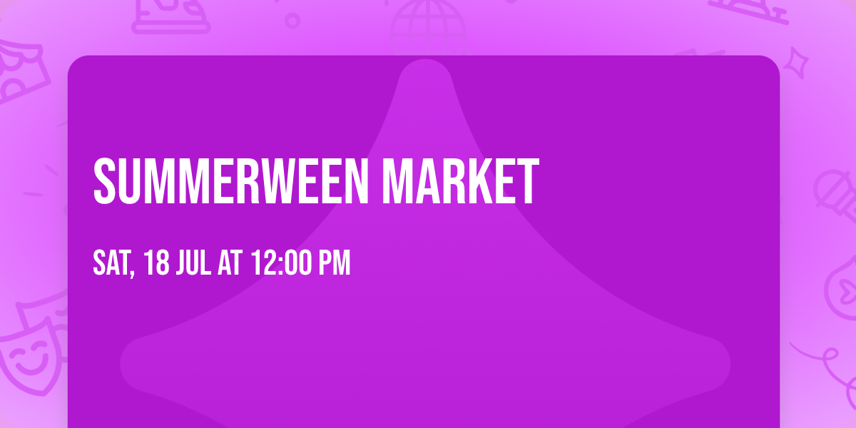 Summerween Market