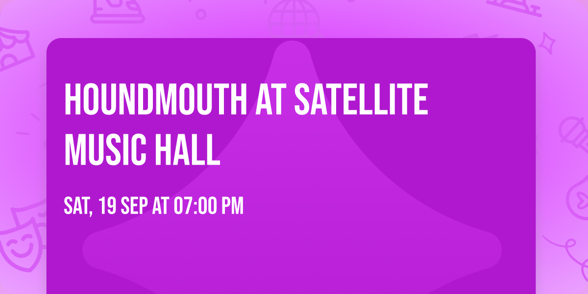 Houndmouth at Satellite Music Hall