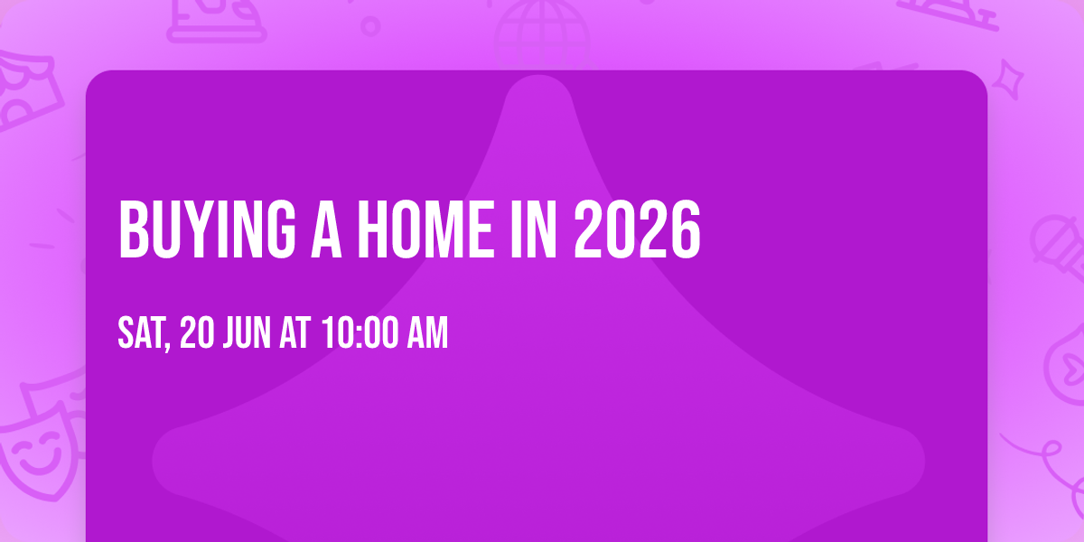 Buying A Home in 2026