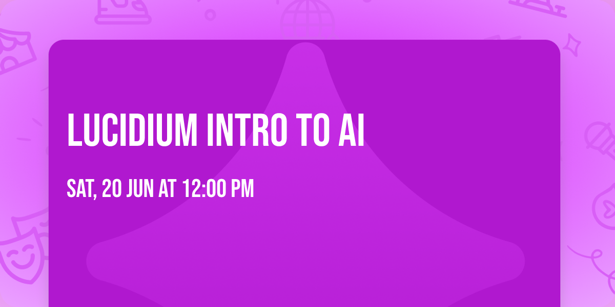 Lucidium Intro to AI