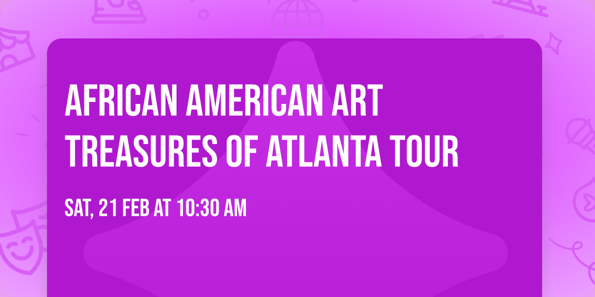 African American Art Treasures of Atlanta Tour