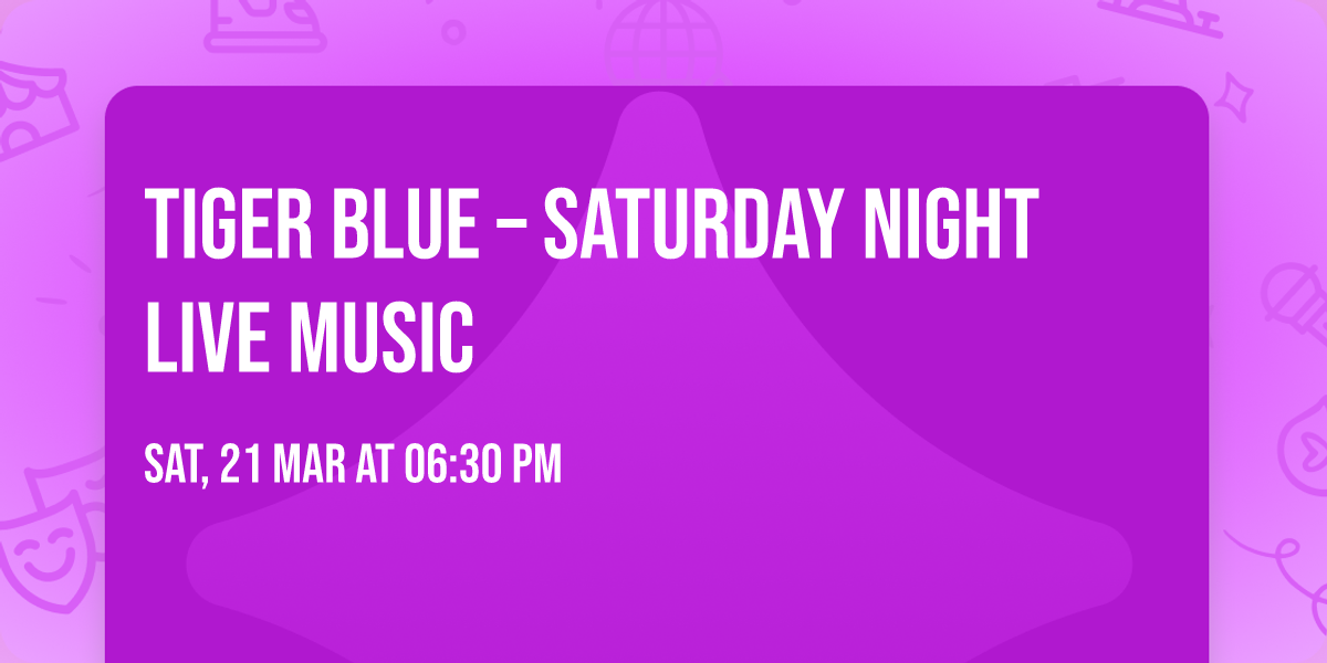 Tiger Blue \u2013 Saturday Night Live Music