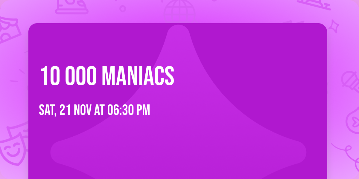 10 000 Maniacs
