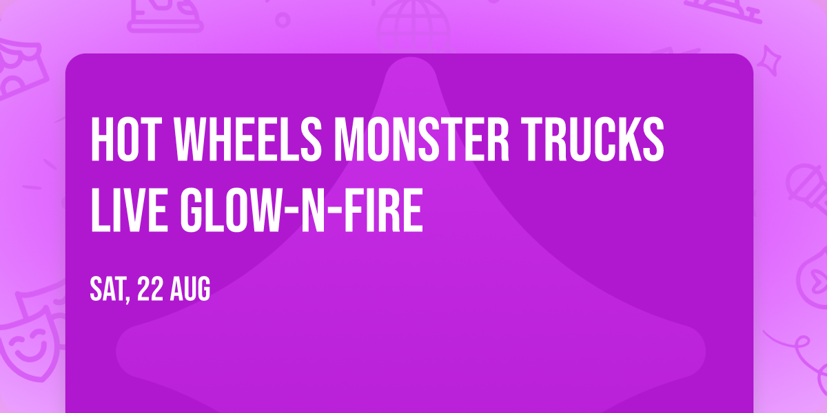Hot Wheels Monster Trucks Live Glow-N-Fire