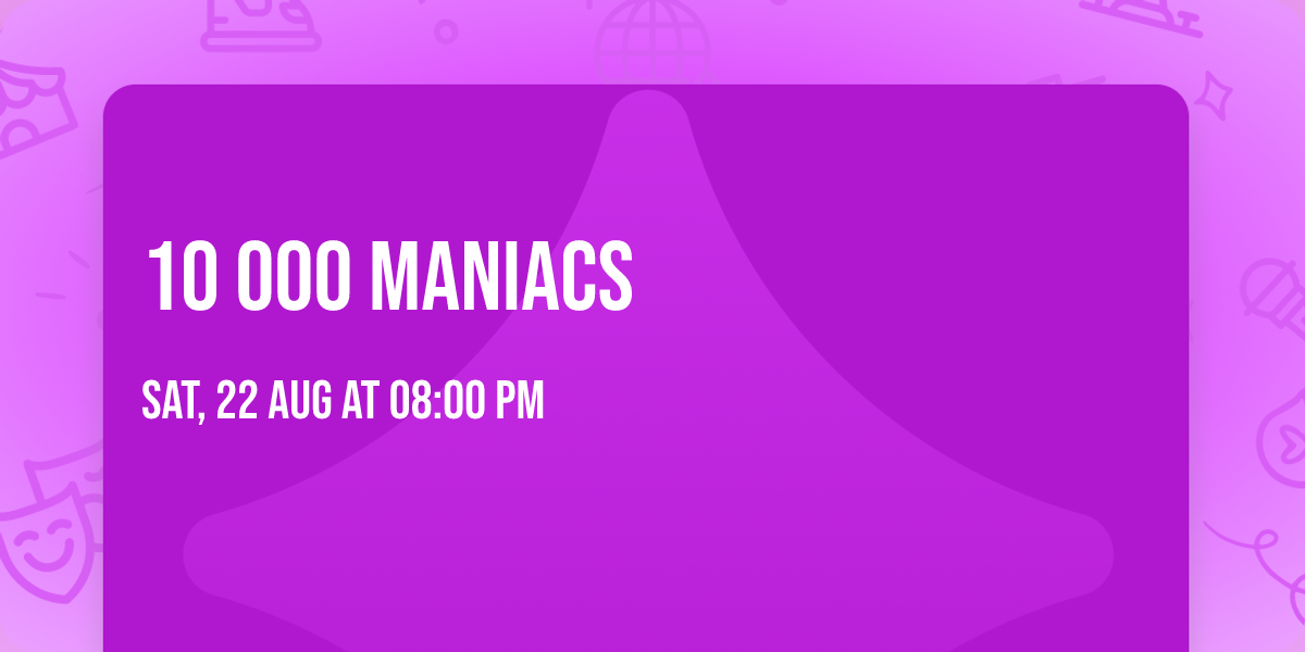 10 000 Maniacs