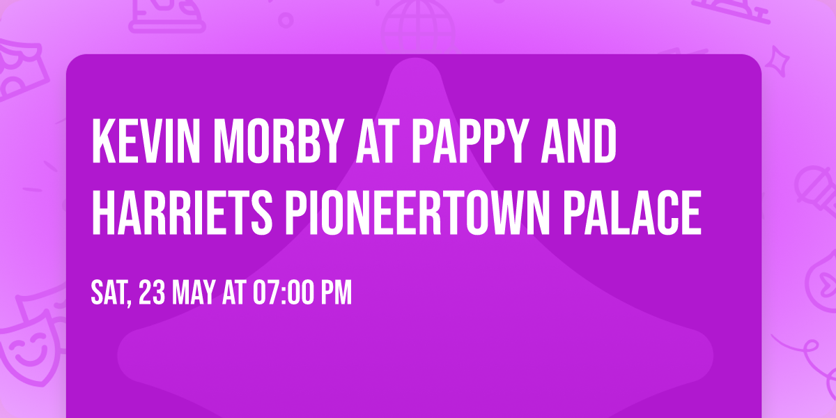 Kevin Morby at Pappy and Harriets Pioneertown Palace