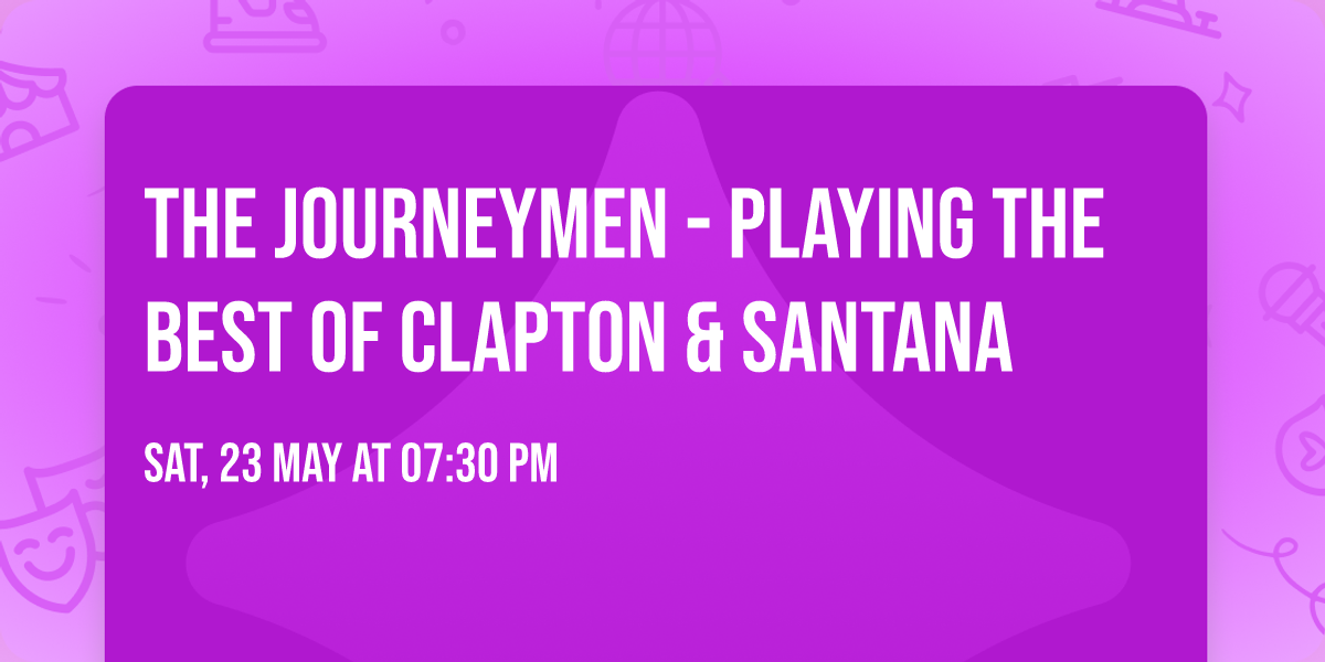 The Journeymen - Playing the Best of Clapton & Santana 