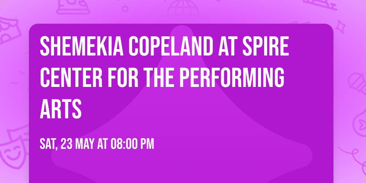 Shemekia Copeland at Spire Center for the Performing Arts