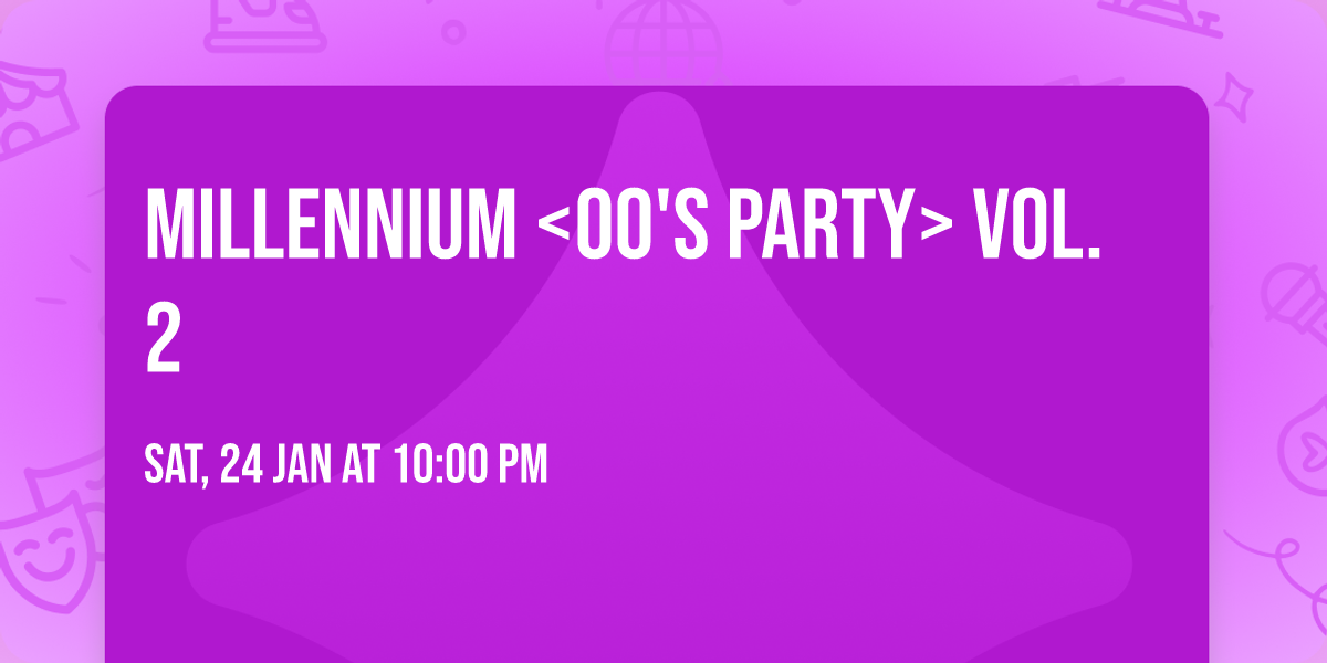 Millennium <00's Party> Vol.2