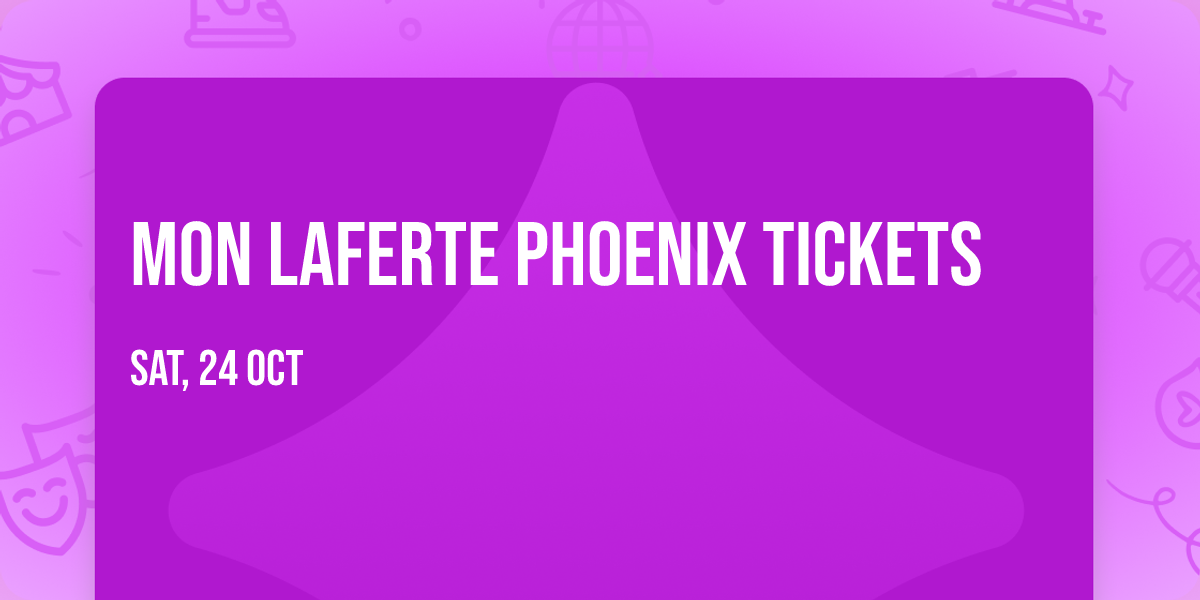 Mon Laferte Phoenix Tickets