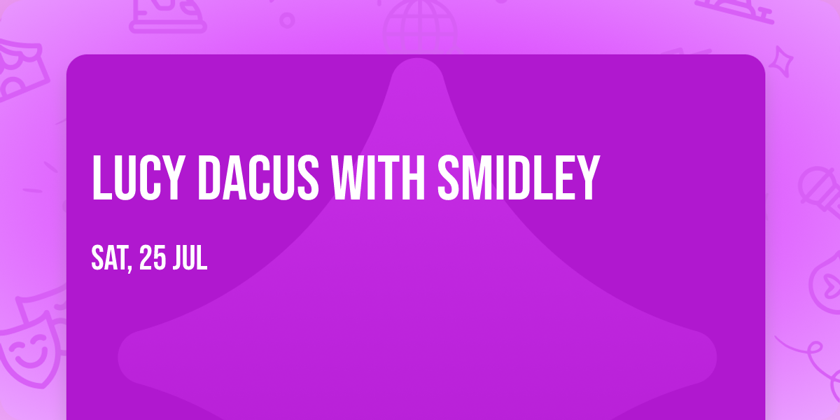 Lucy Dacus with Smidley