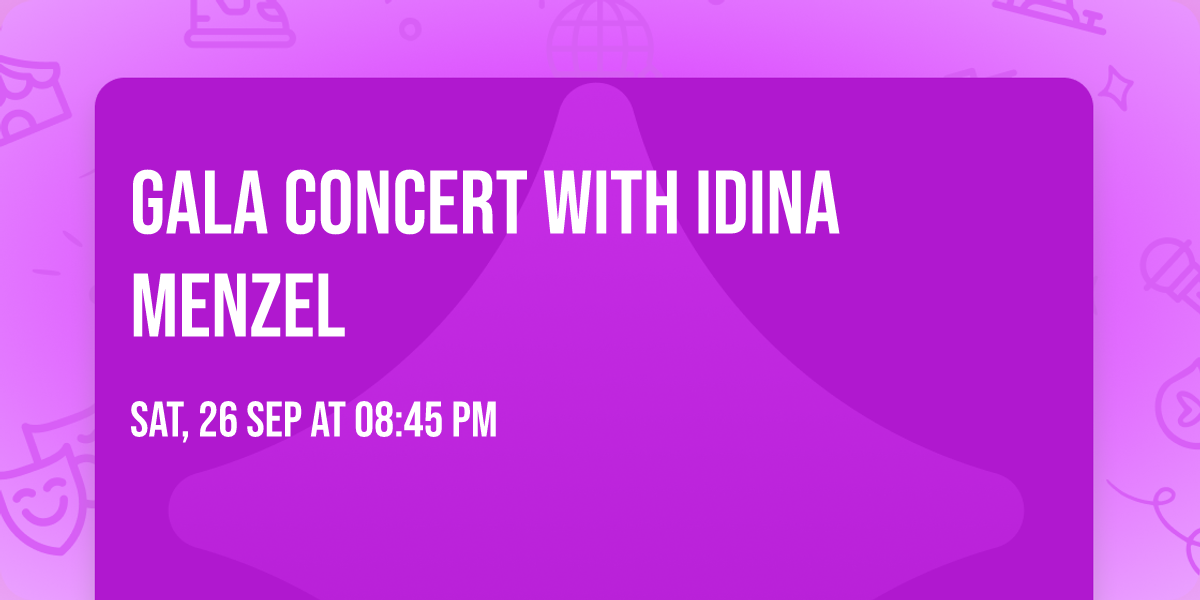 Gala Concert with Idina Menzel