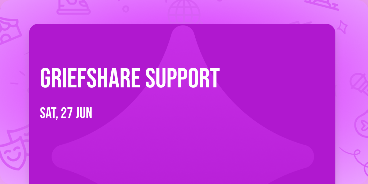 GriefShare Support 