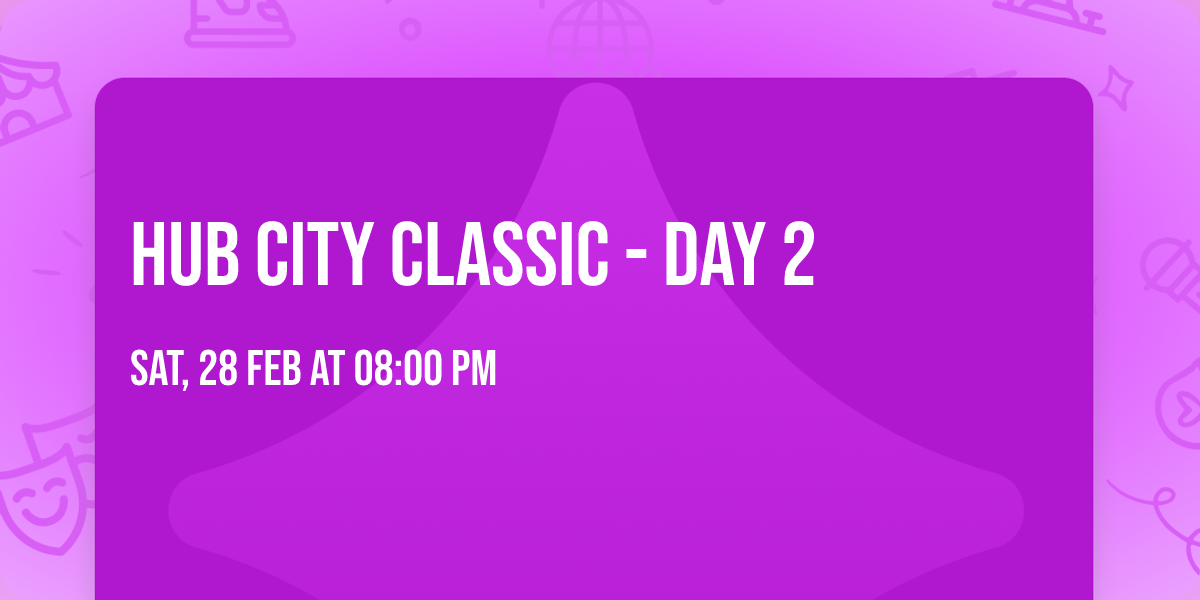 Hub City Classic - Day 2