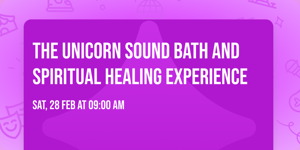 The Unicorn Sound Bath and Spiritual Healing Experience\n\n
