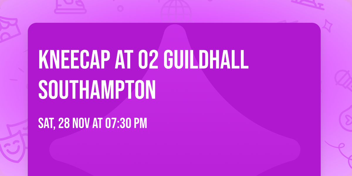 Kneecap at O2 Guildhall Southampton