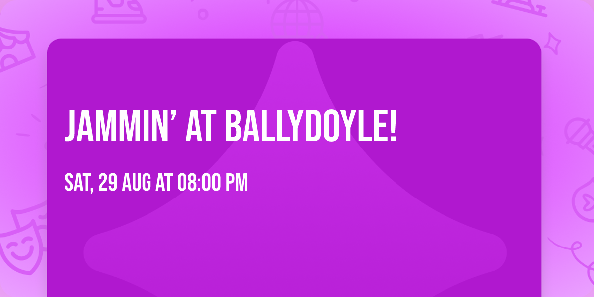 Jammin\u2019 at Ballydoyle!