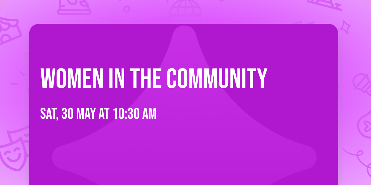 Women in the Community