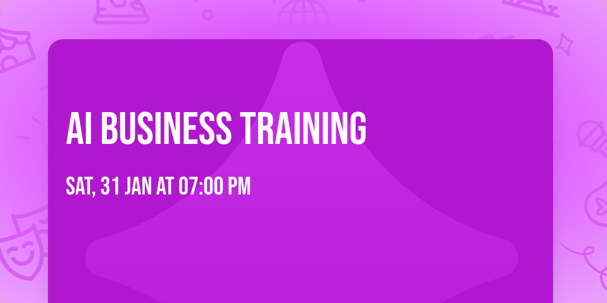Ai Business Training 