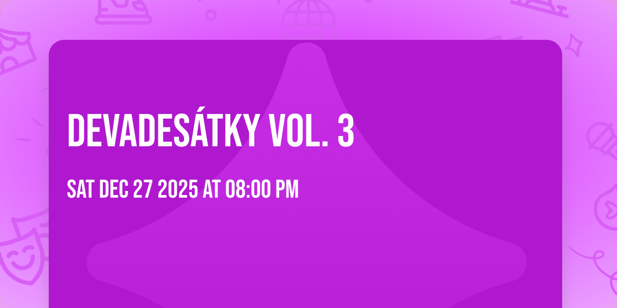 Devadesátky vol. 3