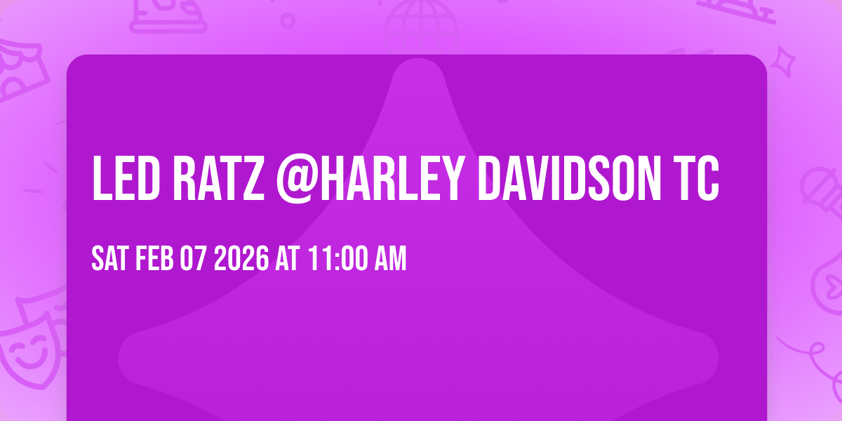 LED RATz @Harley Davidson TC