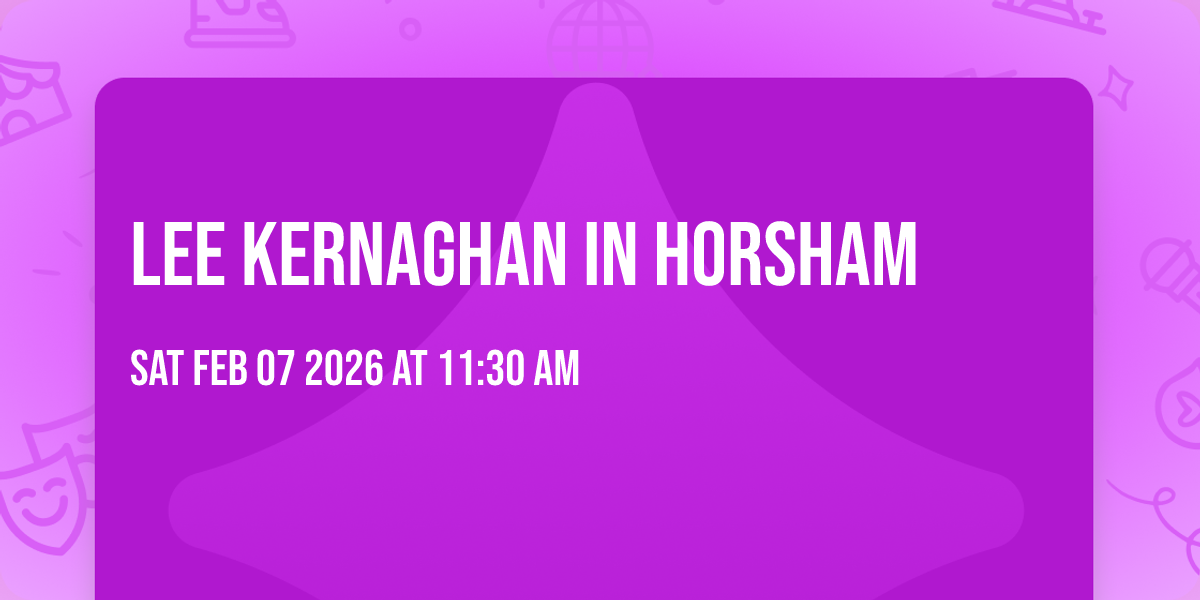 Lee Kernaghan in Horsham