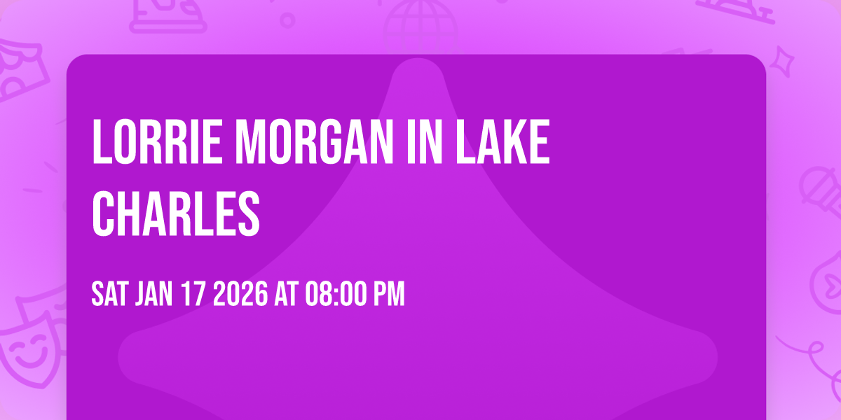 Lorrie Morgan in Lake Charles