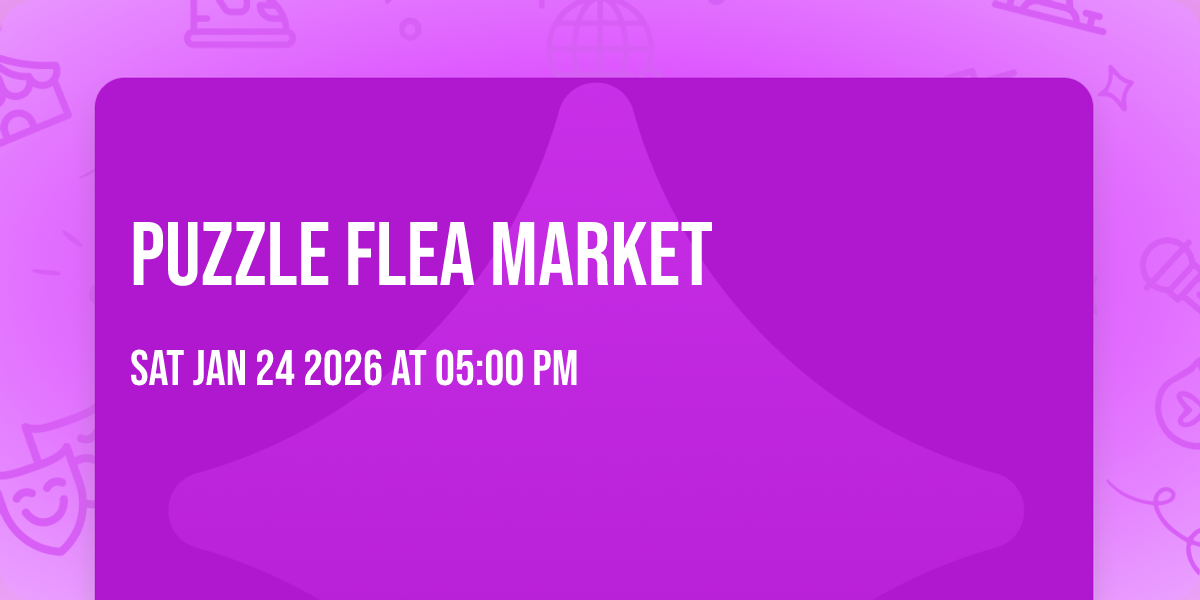 Puzzle Flea Market