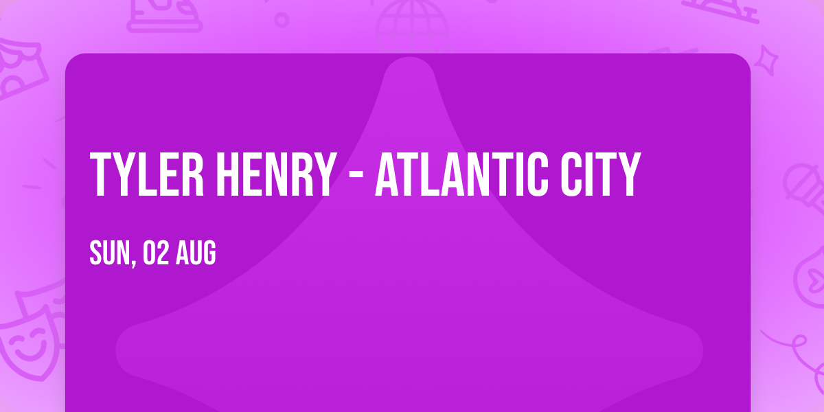 Tyler Henry - Atlantic City