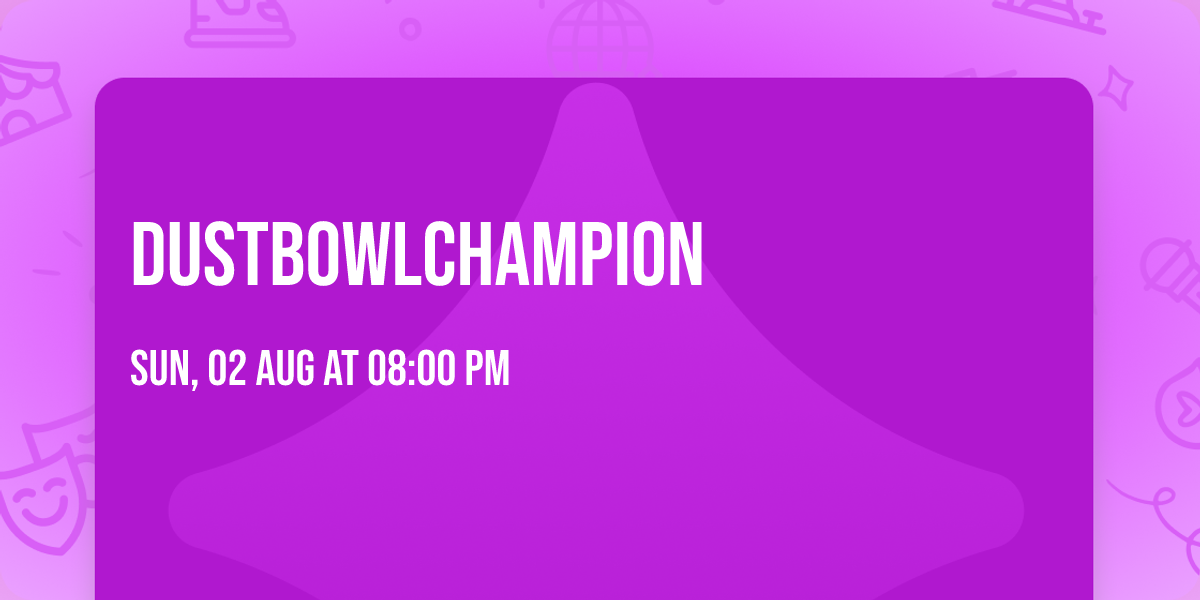 DustBowlChampion