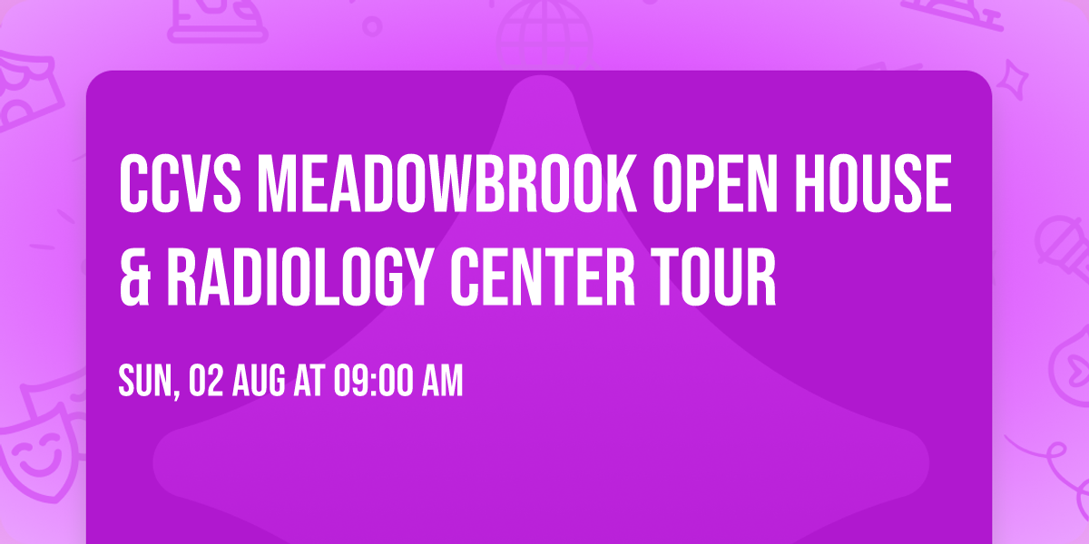 CCVS Meadowbrook Open House & Radiology Center Tour