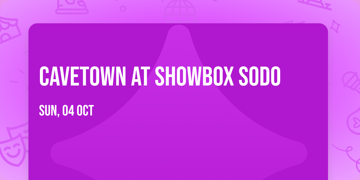 Cavetown at Showbox SODO