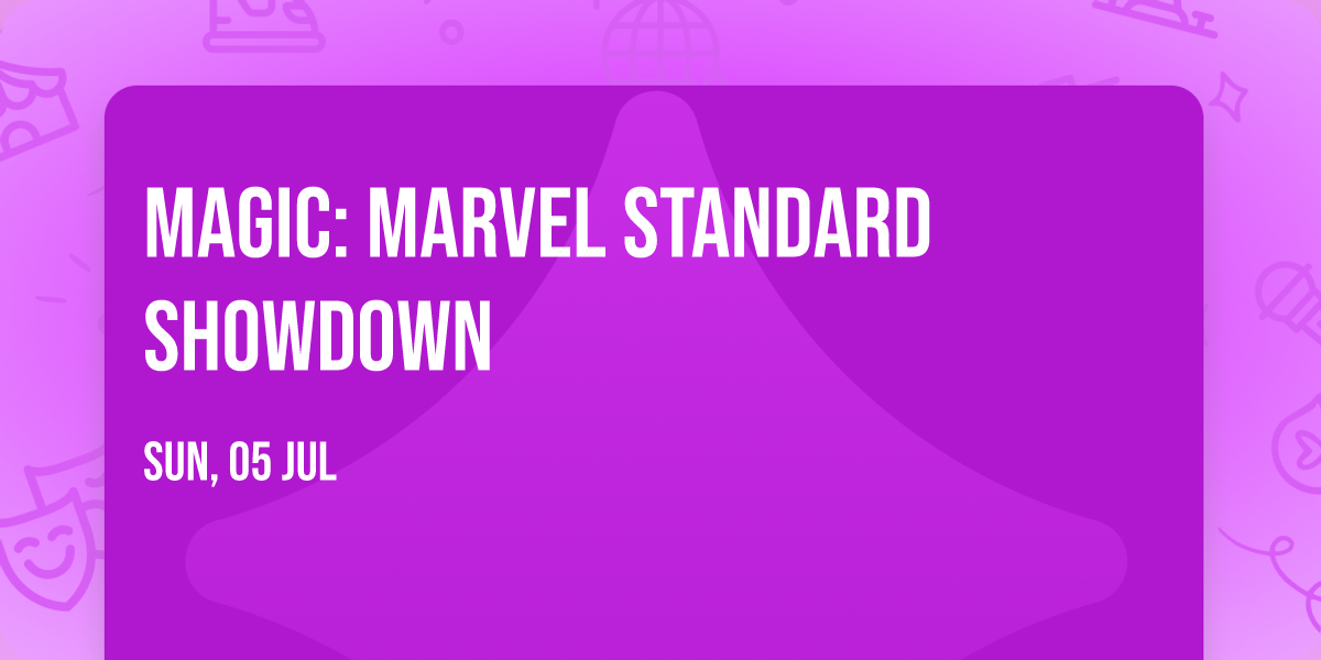 Magic: Marvel Standard Showdown