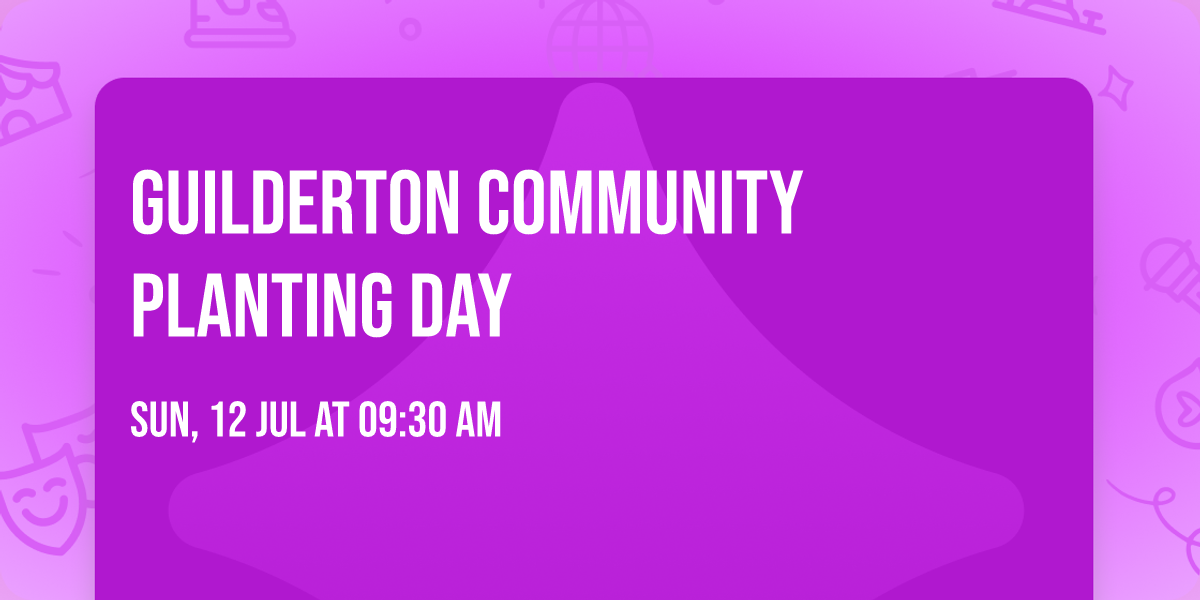 Guilderton Community planting day