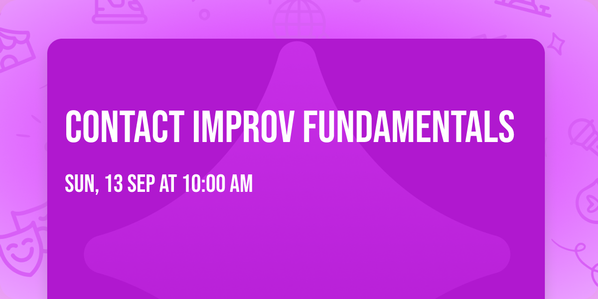 Contact Improv Fundamentals