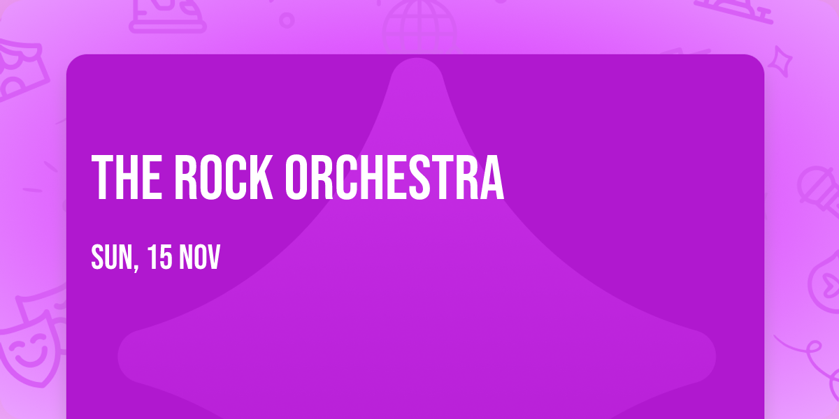 The Rock Orchestra