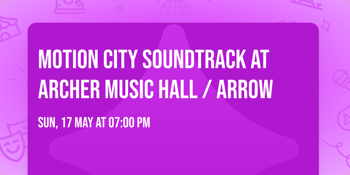 Motion City Soundtrack at Archer Music Hall \/ Arrow