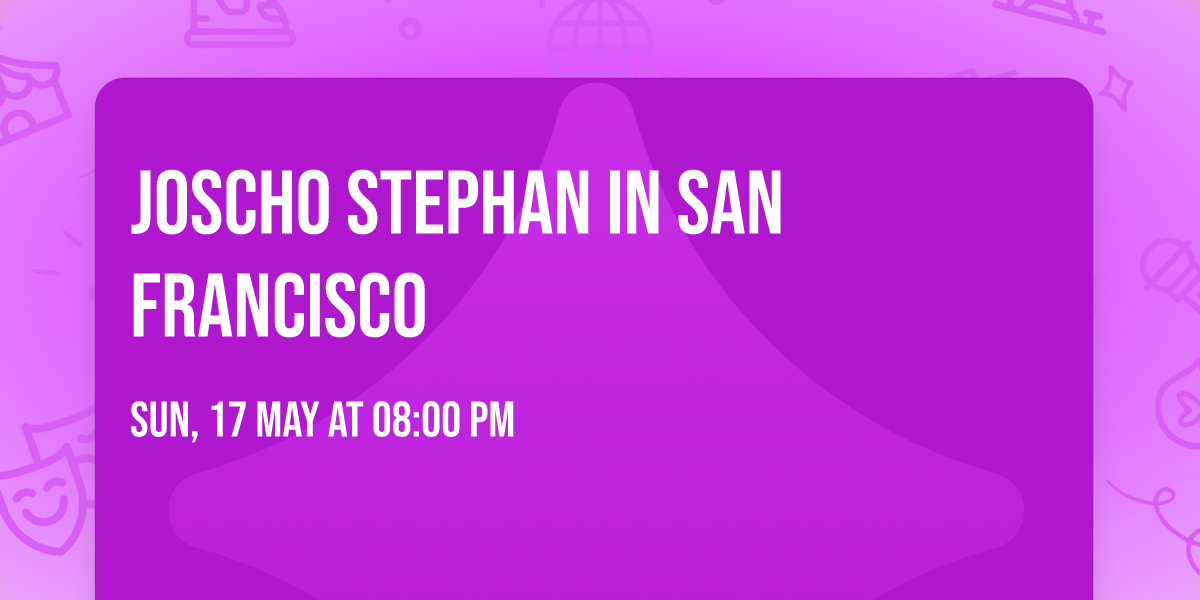 Joscho Stephan in San Francisco