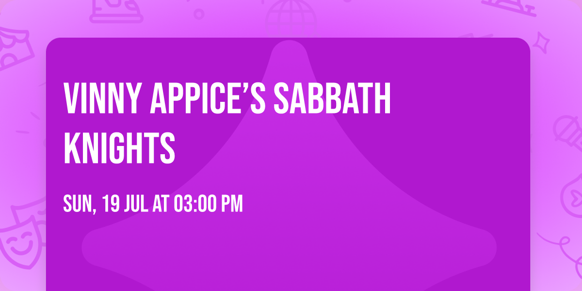 Vinny Appice\u2019s Sabbath Knights 