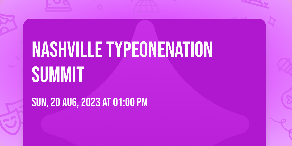 Nashville TypeOneNation Summit