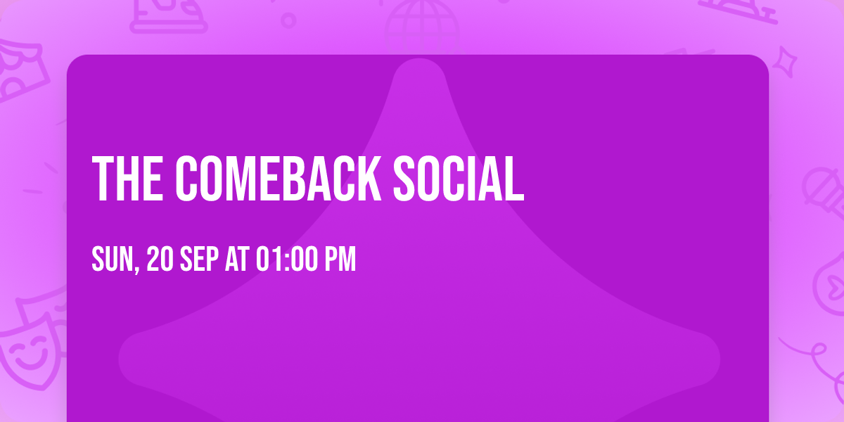 The Comeback Social