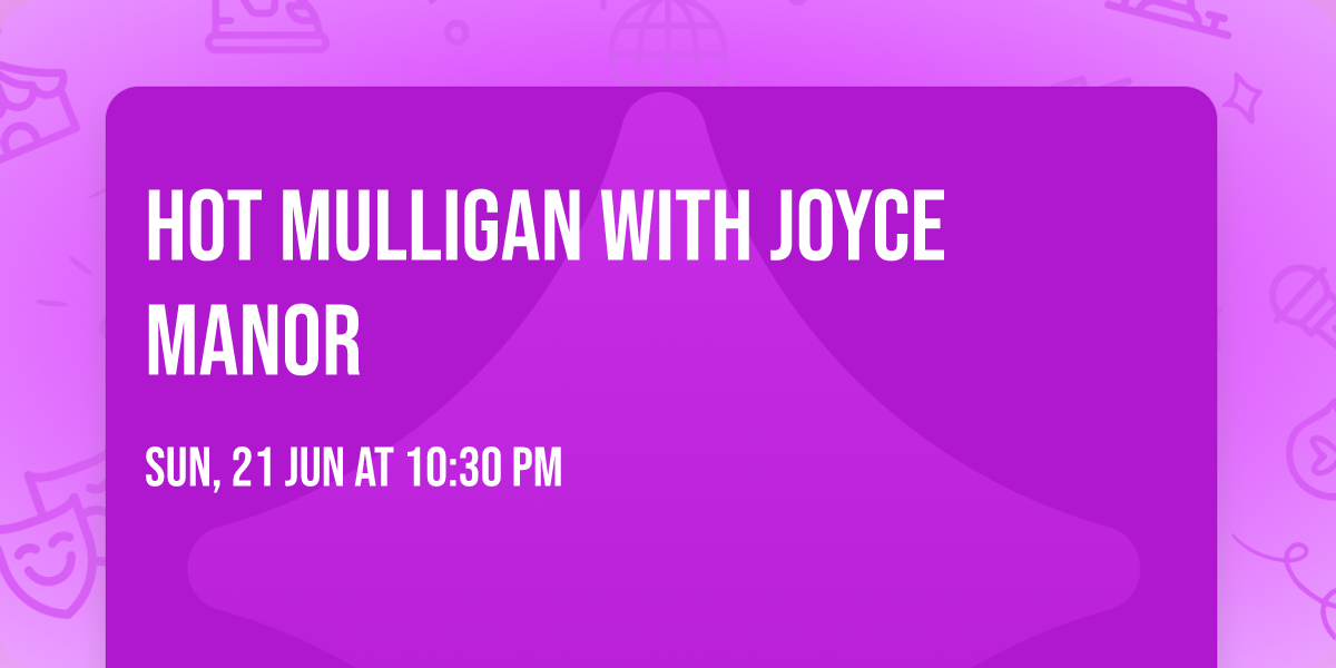 Hot Mulligan with Joyce Manor