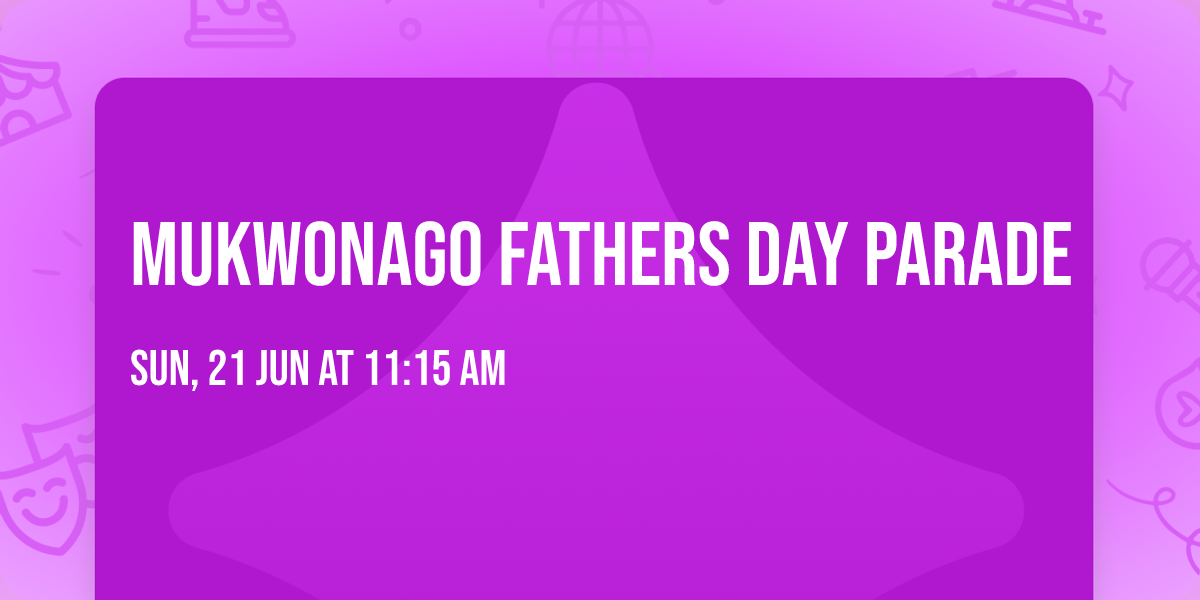 Mukwonago Fathers Day Parade
