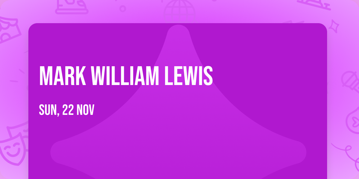 Mark William Lewis