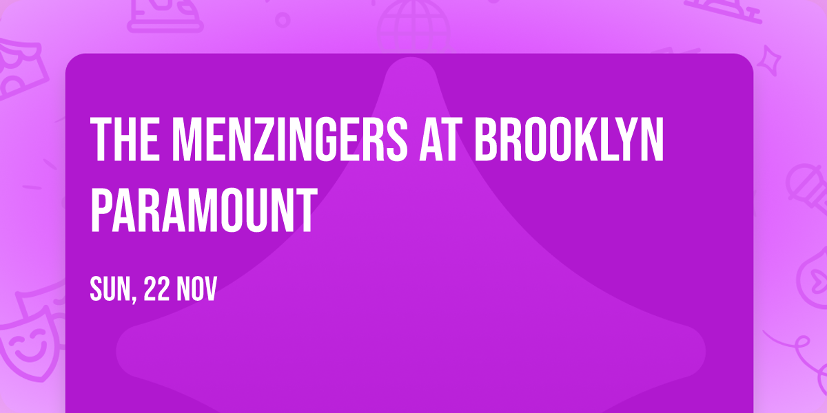 The Menzingers at Brooklyn Paramount