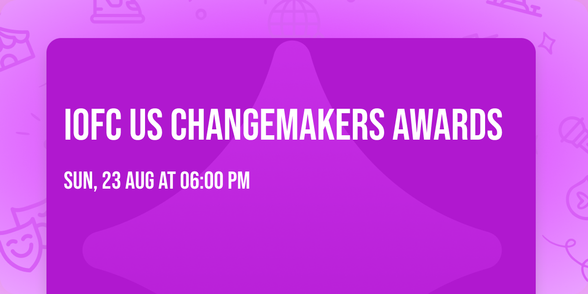IofC US Changemakers Awards