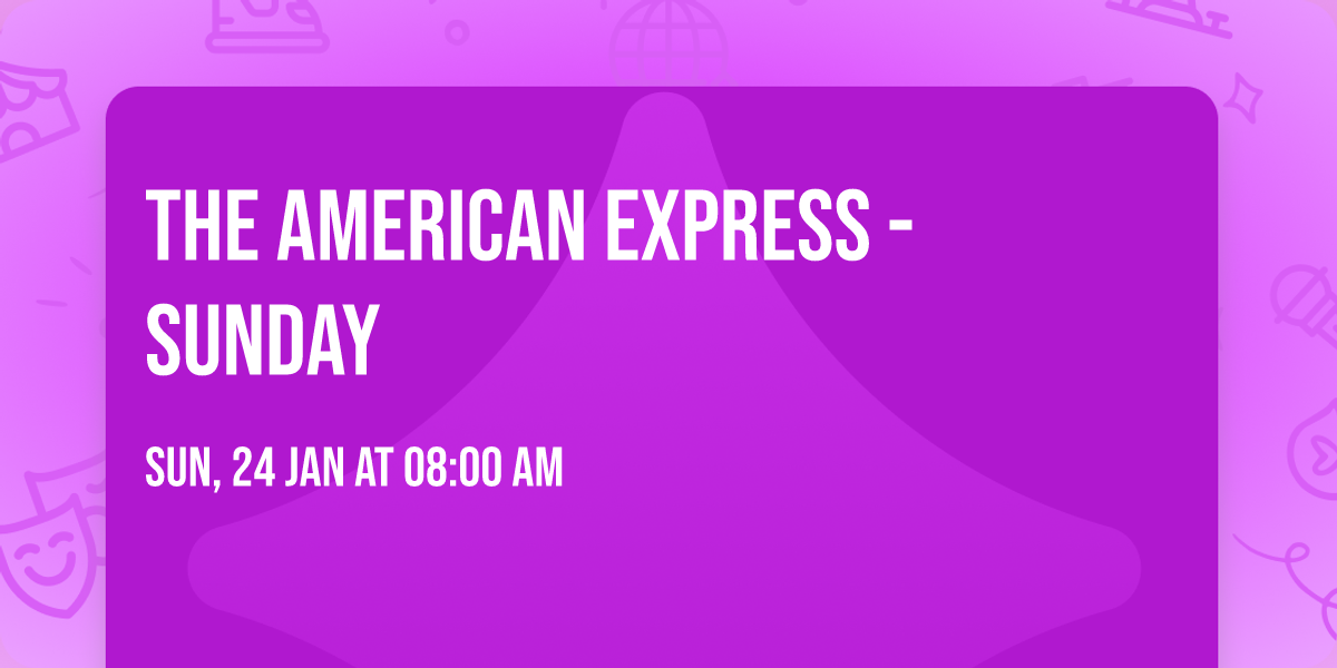 The American Express - Sunday