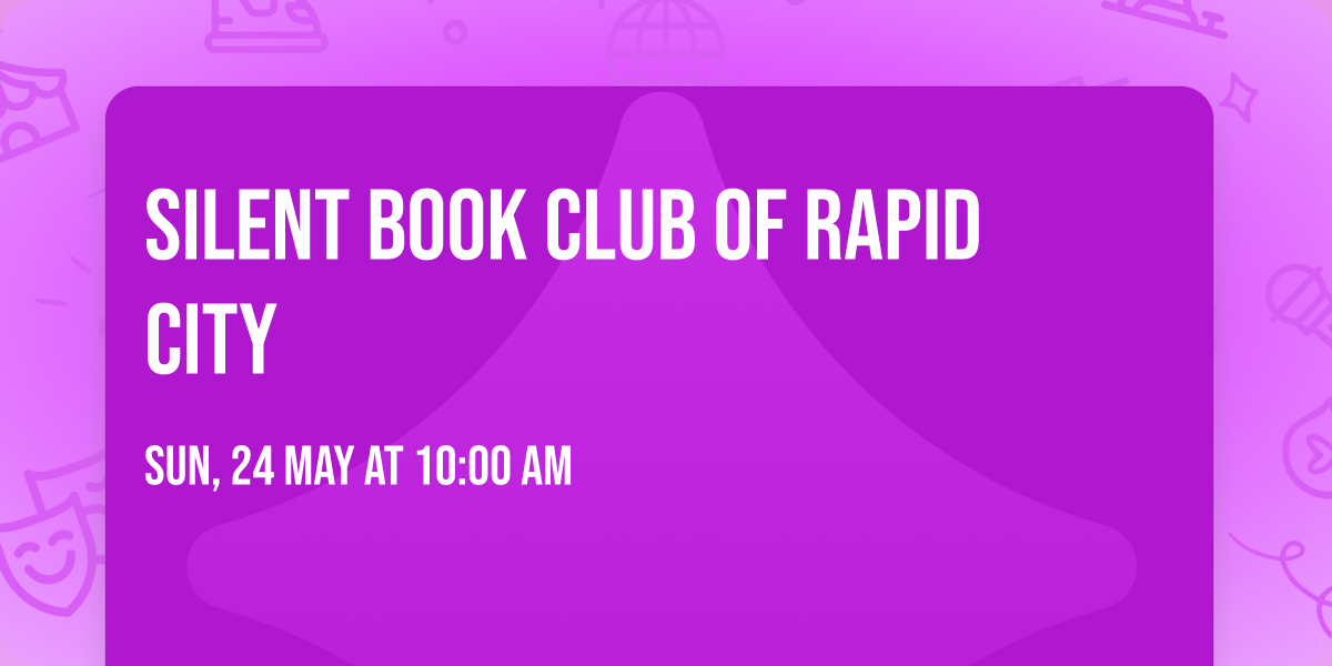 Silent Book Club Of Rapid City 